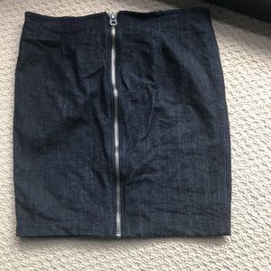 Juicy couture denim skirt